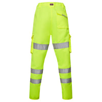 Leo Workwear Pennymoor Leo Ecoviz Womens Poly/Cotton Cargo Trouser