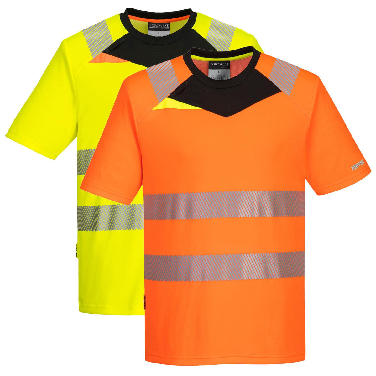 Portwest DX4 Hi-Vis Short Sleeve T-Shirt