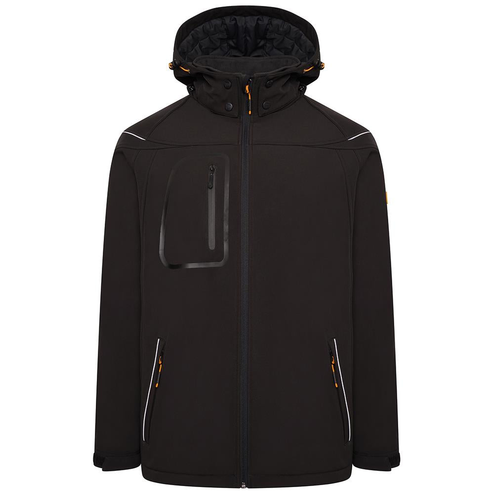 JCB Workwear Trade Hooded Softshell