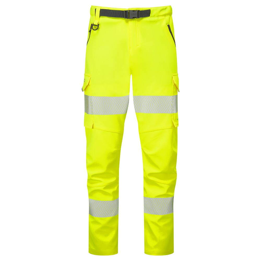 Leo Workwear Starcross Leo Ecoviz Womens Stretch Work Trouser Class 2 Hi Vis