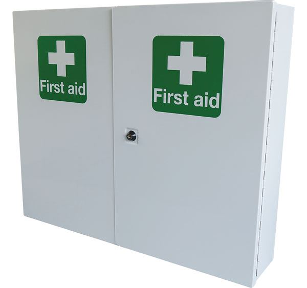 Beeswift Double Door Metal First Aid Cabinet