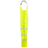 Leo Workwear Northam Leo Ecoviz 15K Performance+ Bib & Brace Hi Vis Orange