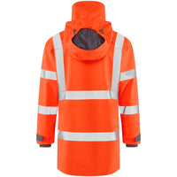 Leo Workwear Eastleigh Leo Ecoviz 10K Performance Breathable Anorak Hi Vis Jacket Coat