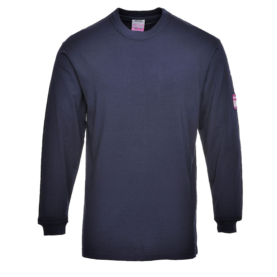 Portwest Flame Resistant Anti-Static Long Sleeve T-Shirt