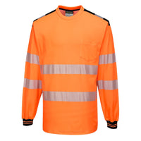Portwest PW3 Hi-Vis Long Sleeve T-Shirt
