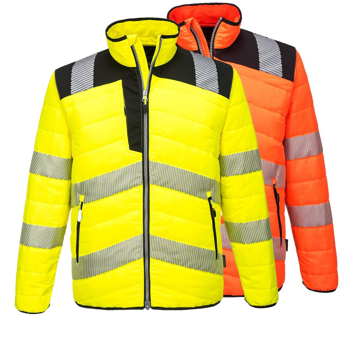 Portwest PW3 Hi-Vis Baffle Jacket