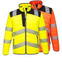 Portwest PW3 Hi-Vis Baffle Jacket