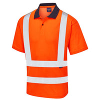 Leo Workwear Croyde Leo Ecoviz Comfort Polo Shirt