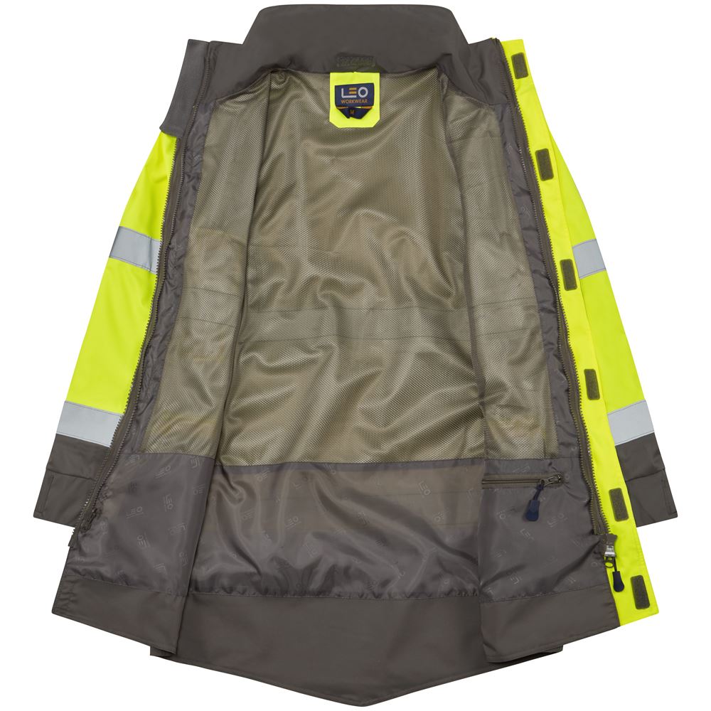 Leo Workwear Torridge Leo Ecoviz 5K Lightweight Breathable Anorak