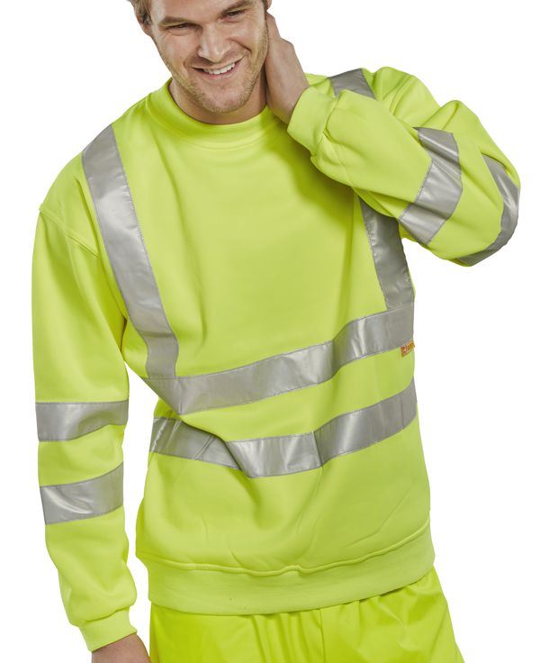 Beeswift Hi Vis Sweatshirt