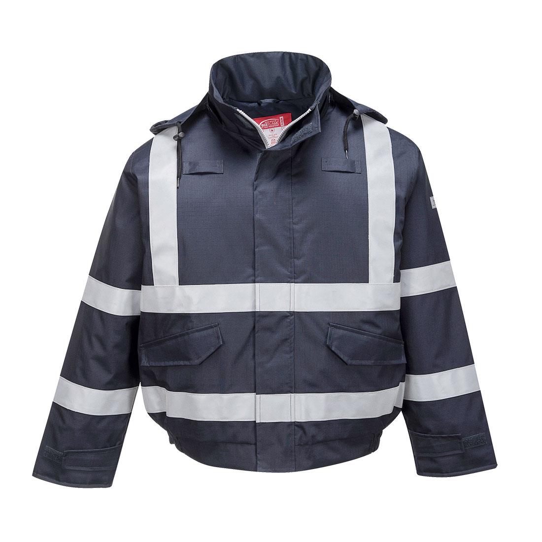 Portwest Bizflame Rain Flame Resistant Multi Protection Bomber Jacket