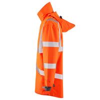 Leo Workwear Clovelly Leo Ecoviz 15K Performance+ Breathable Anorak Hi Vis