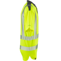 Leo Workwear Putsborough Leo Ecoviz Coolmax High Performance T-Shirt Hi Vis Traffic