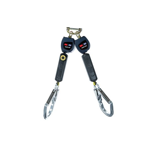 3M DBI-SALA Nano-Lok Twin Leg Self Retracting Lifeline (2m)