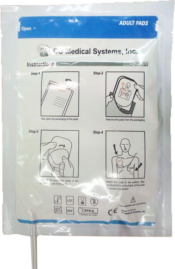 CU Medical Systems NF1200 Electrode Pads Adult (Pair)