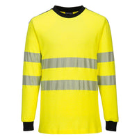 Portwest WX3 Flame Resistant Hi-Vis T-Shirt