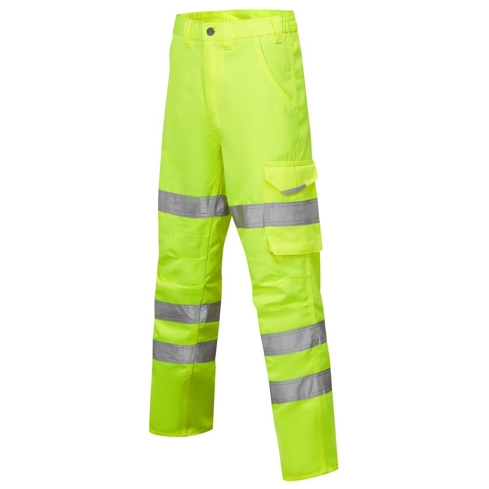 Leo Workwear Pennymoor Leo Ecoviz Womens Poly/Cotton Cargo Trouser