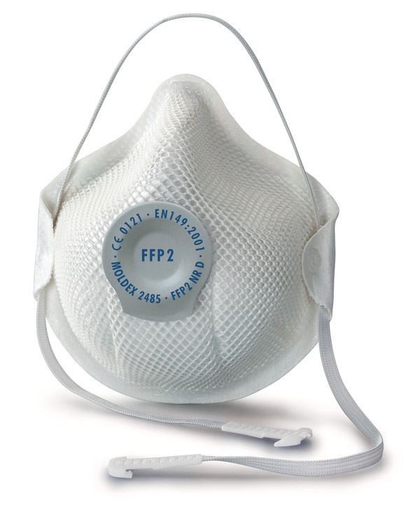 Moldex 2485 FFP2 Moulded Valved Mask (20 Pack)