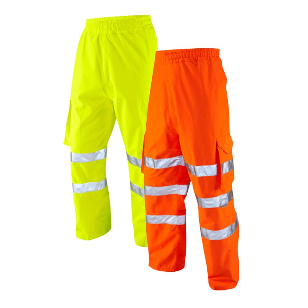 Leo Workwear Instow Leo Ecoviz 15K Performance+ Breathable Cargo Overtrouser