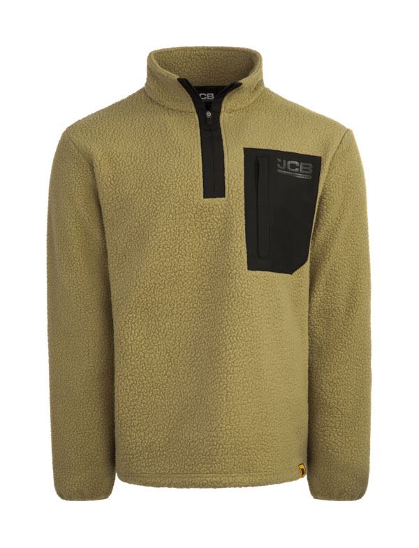 JCB Workwear Unisex Borg Fleece