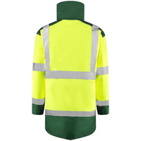 Leo Workwear Tawstock Leo Ecoviz 4K Baffle Lined Anorak Waterproof Jacket Coat