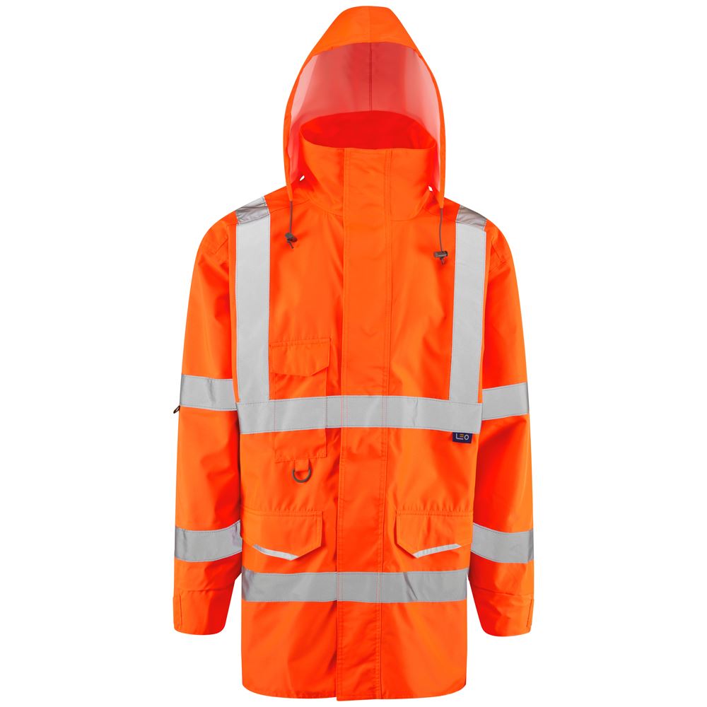 Leo Workwear Torridge Leo Ecoviz 5K Lightweight Breathable Anorak