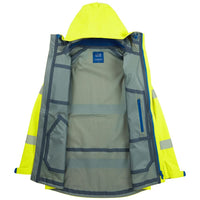 Leo Workwear Marisco Leo Ltec 20K High Performance Breathable Waterproof Hi Vis