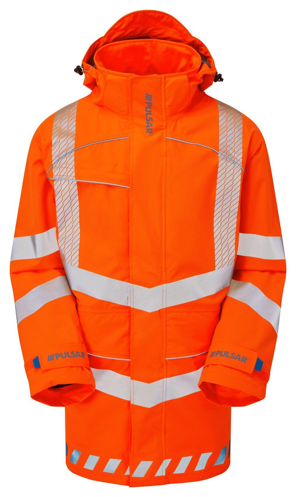 Pulsar Evolution Hi Vis 3-Layer Storm Coat - Recycled Content