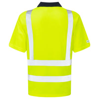 Leo Workwear Croyde Leo Ecoviz Comfort Polo Shirt