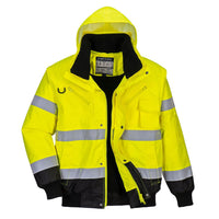 Portwest Hi-Vis Contrast Bomber JacketS
