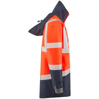 Leo Workwear Clovelly Leo Ecoviz 15K Performance+ Breathable Anorak Hi Vis