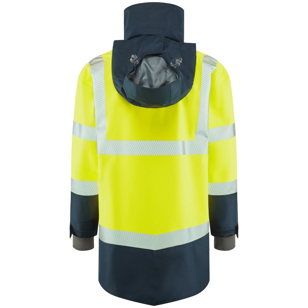 Leo Workwear Clovelly Leo Ecoviz 15K Performance+ Breathable Anorak Hi Vis
