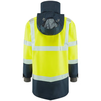Leo Workwear Clovelly Leo Ecoviz 15K Performance+ Breathable Anorak Hi Vis
