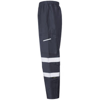 Leo Workwear Appledore Leo Ecoviz 4K Cargo Overtrouser Waterproof Reflective