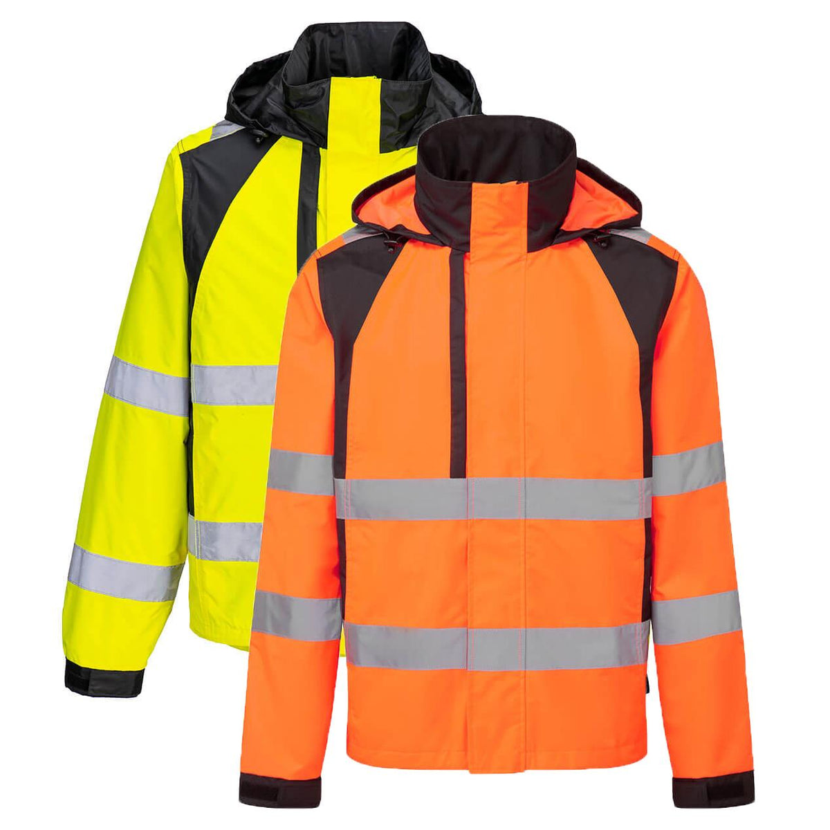 Portwest WX2 Eco Hi-Vis Rain Jacket