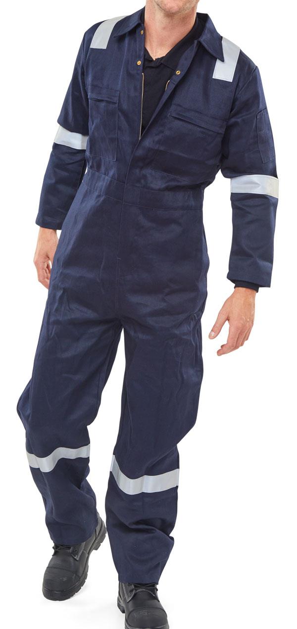 Beeswift Flame Resistant Anti-static Burgan Boilersuit