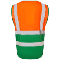 Leo Workwear Lynton Leo Ecoviz Superior Waistcoat