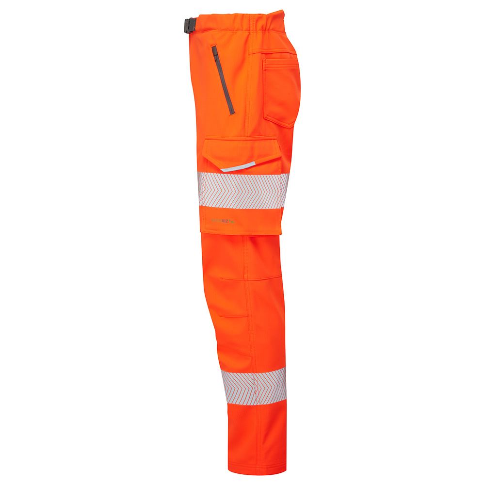 Leo Workwear Starcross Leo Ecoviz Womens Stretch Work Trouser Class 2 Hi Vis