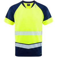 Leo Workwear Forda Leo Ecoviz Performance+ Dual Colour T-Shirt