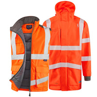 Leo Workwear Clovelly + Torrington Leo 3-In-1 Anorak + Bodywarmer