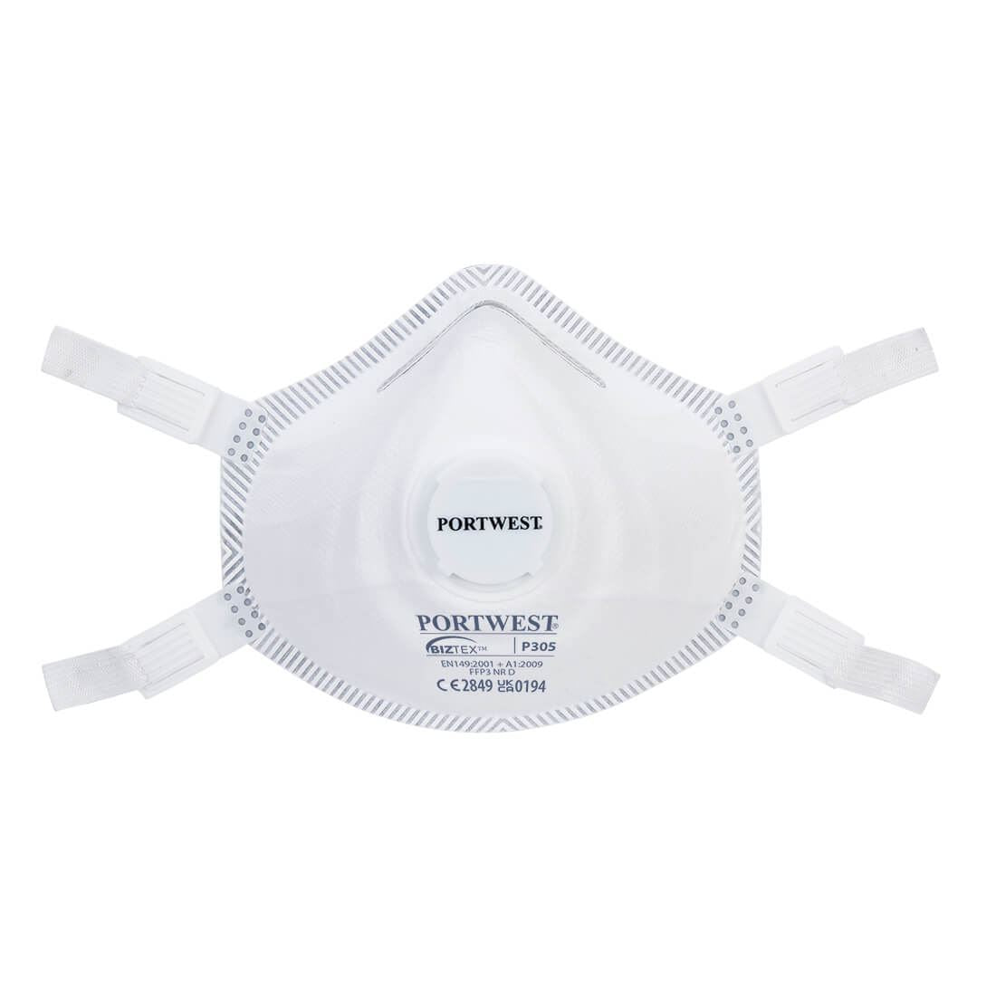 Portwest FFP3 Premium Dolomite Respirator (5 Pack)