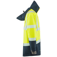 Leo Workwear Clovelly Leo Ecoviz 15K Performance+ Breathable Anorak Hi Vis