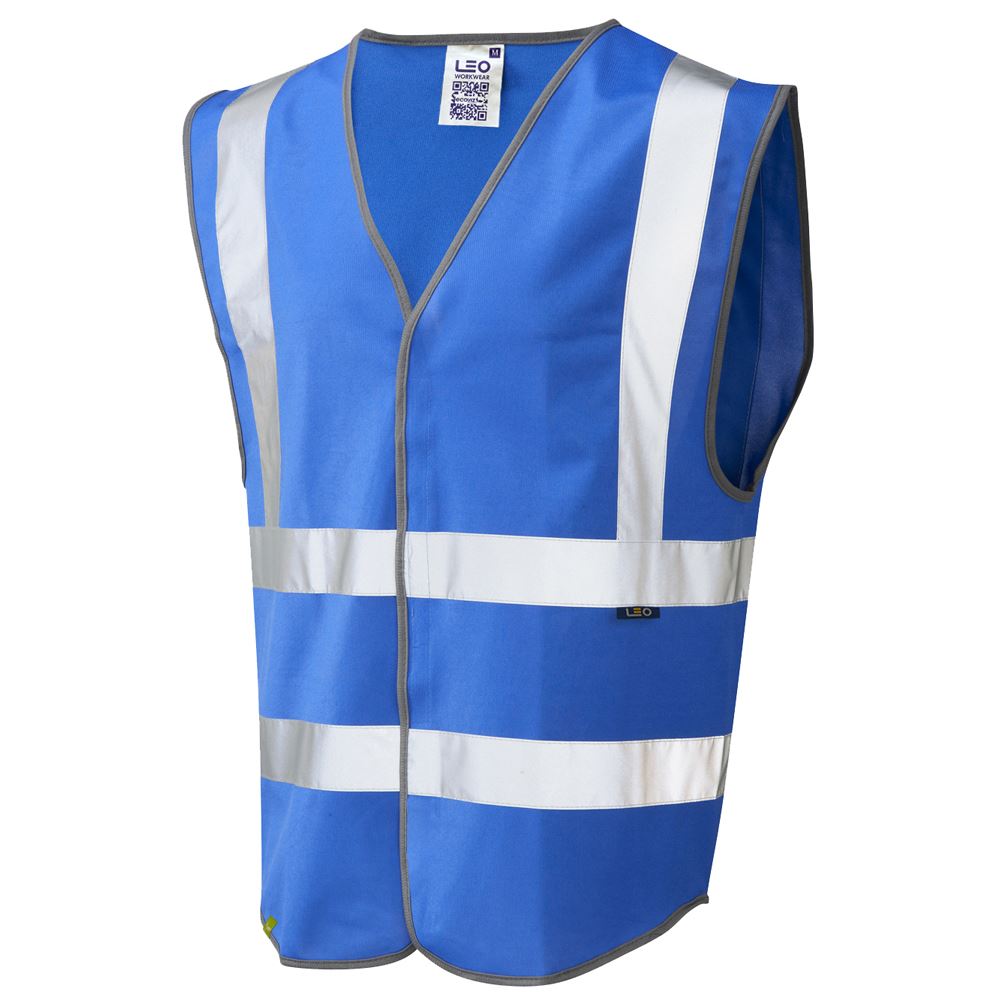 Leo Workwear Pilton Leo Ecoviz Reflective Waistcoat