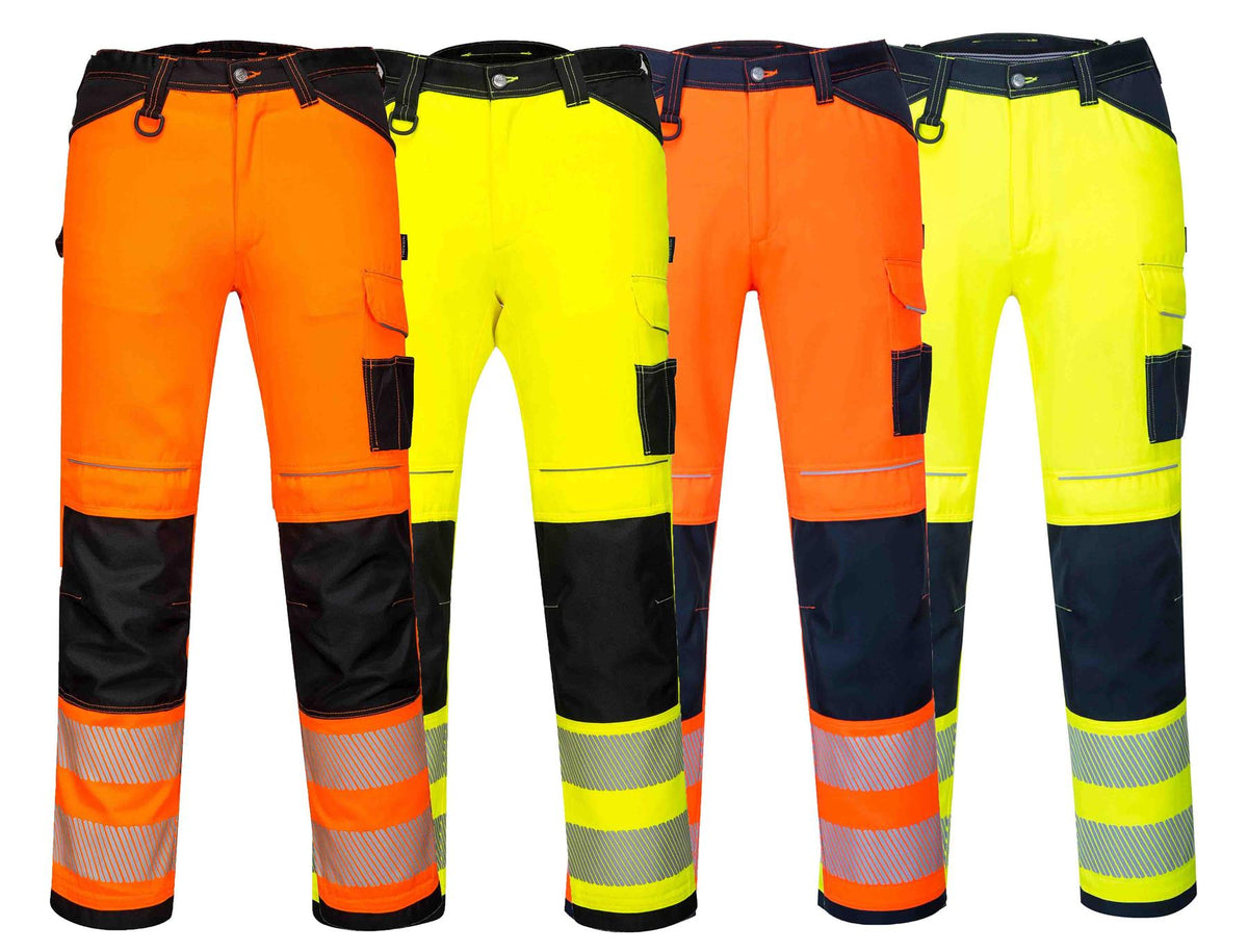 Portwest PW3 Hi-Vis Work Trouser