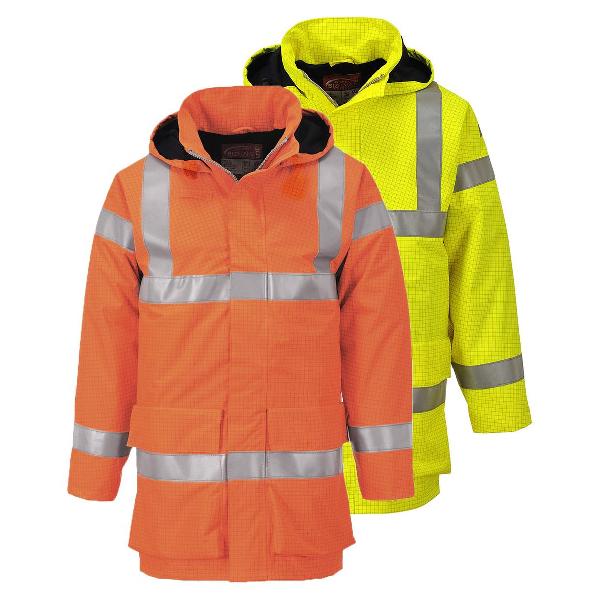 Portwest Bizflame Rain Hi-Vis Multi Lite Jacket