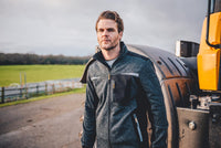 JCB Workwear Essengton II Full Zip Knitted Jumper
