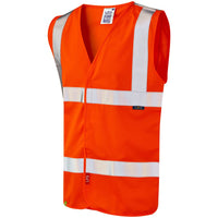 Leo Workwear Milford Leo Ecoviz Lfs Waistcoat (En 14116) Class 2 Hi Vis