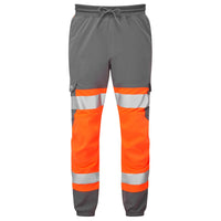 Leo Workwear Hawkridge Leo Ecoviz High Performance 4X Stretch Trouser Hi Vis Jogging