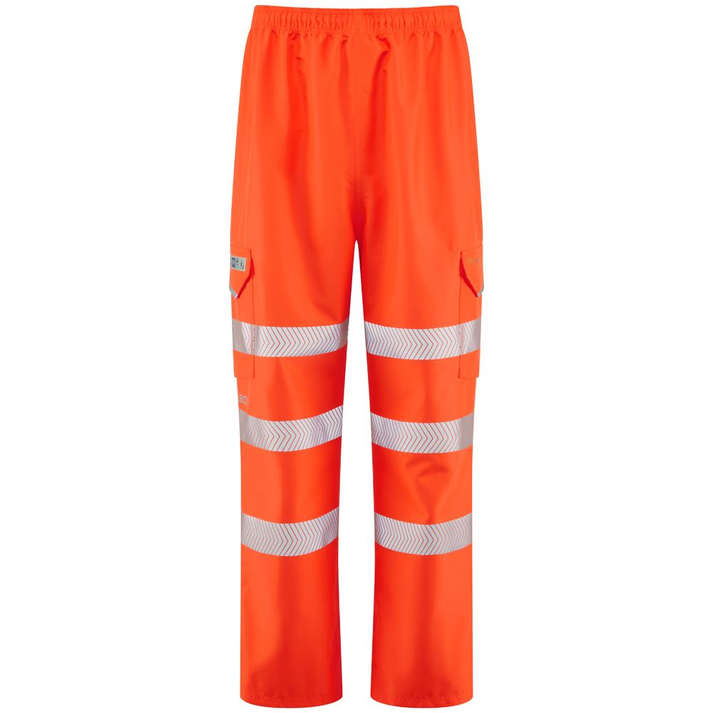 Leo Workwear Instow Leo Ecoviz 15K Performance+ Breathable Cargo Overtrouser
