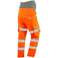 Leo Workwear Verity Leo Ecoviz Poly/Cotton Maternity Cargo Trouser